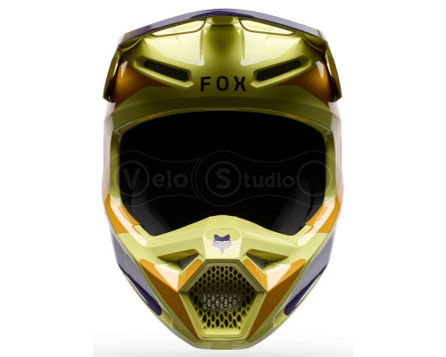 Мотошолом FOX V1 Mips Helmet - IMAGE PRINT [Yellow], M