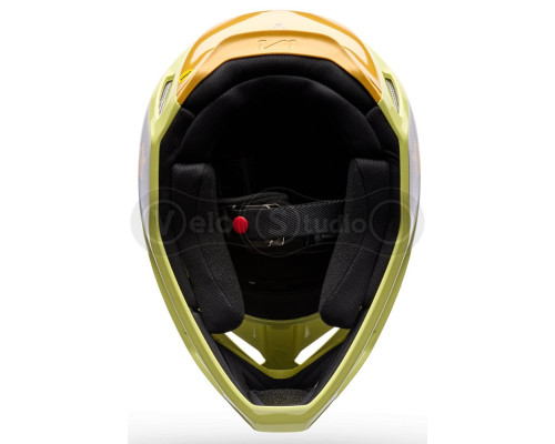 Мотошолом FOX V1 Mips Helmet - IMAGE PRINT [Yellow], M