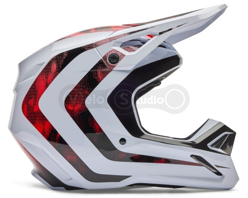 Мотошолом FOX V1 Mips Helmet - KAIROS [Flo Red], M