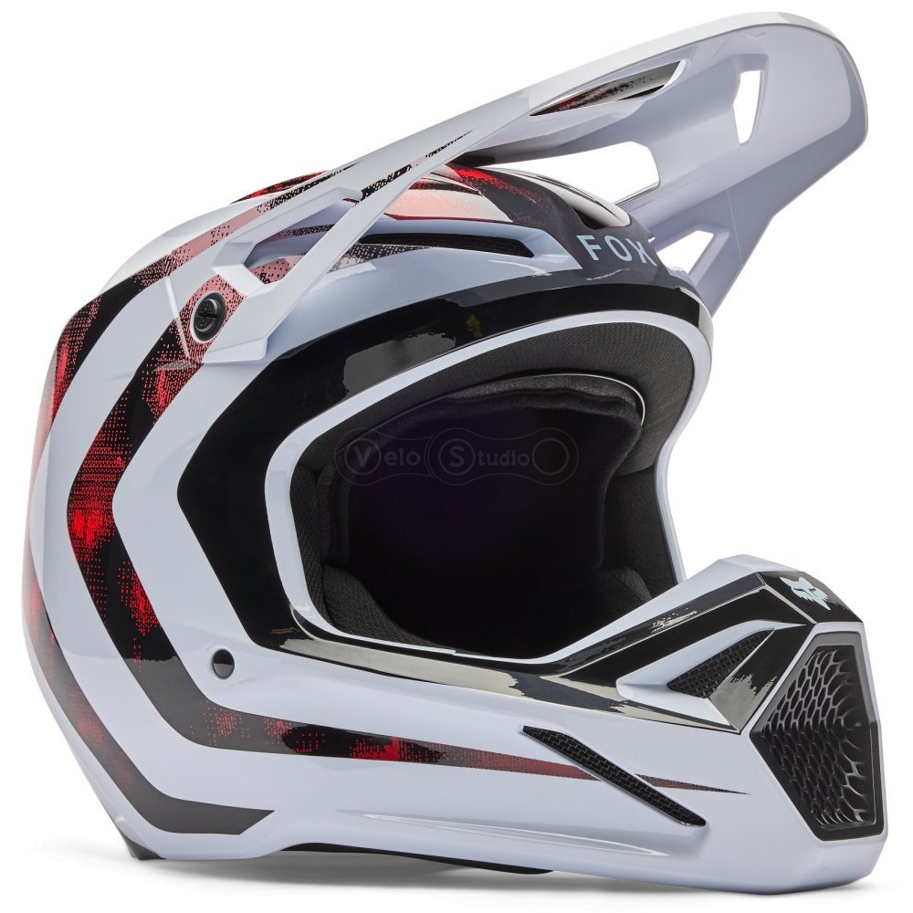 Мотошлем FOX V1 Mips Helmet - KAIROS [Flo Red], L