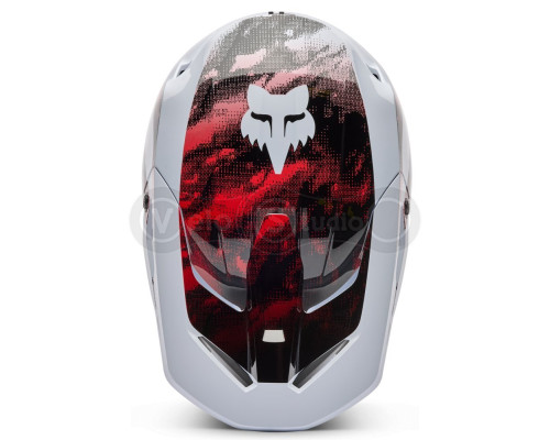 Мотошолом FOX V1 Mips Helmet - KAIROS [Flo Red], M