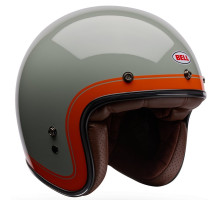 Ретро мотошлем BELL CUSTOM 500 Helmet - CRATE [Stone], M