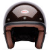 Ретро мотошлем BELL CUSTOM 500 Helmet - FLAKE [Rootbeer], M
