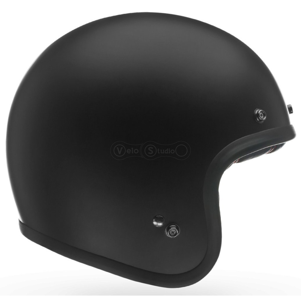 Ретро мотошлем BELL CUSTOM 500 Helmet - MATTE [Black], M