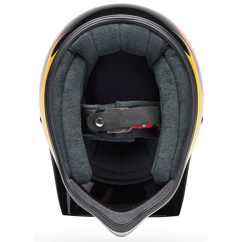 Ретро мотошлем BELL MOTO-3 Helmet - FLINT [Yellow], M