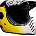 Ретро мотошлем BELL MOTO-3 Helmet - FLINT [Yellow], M