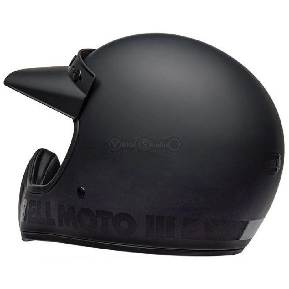 Ретро мотошолом BELL MOTO-3 Helmet - MATTE [Black], M