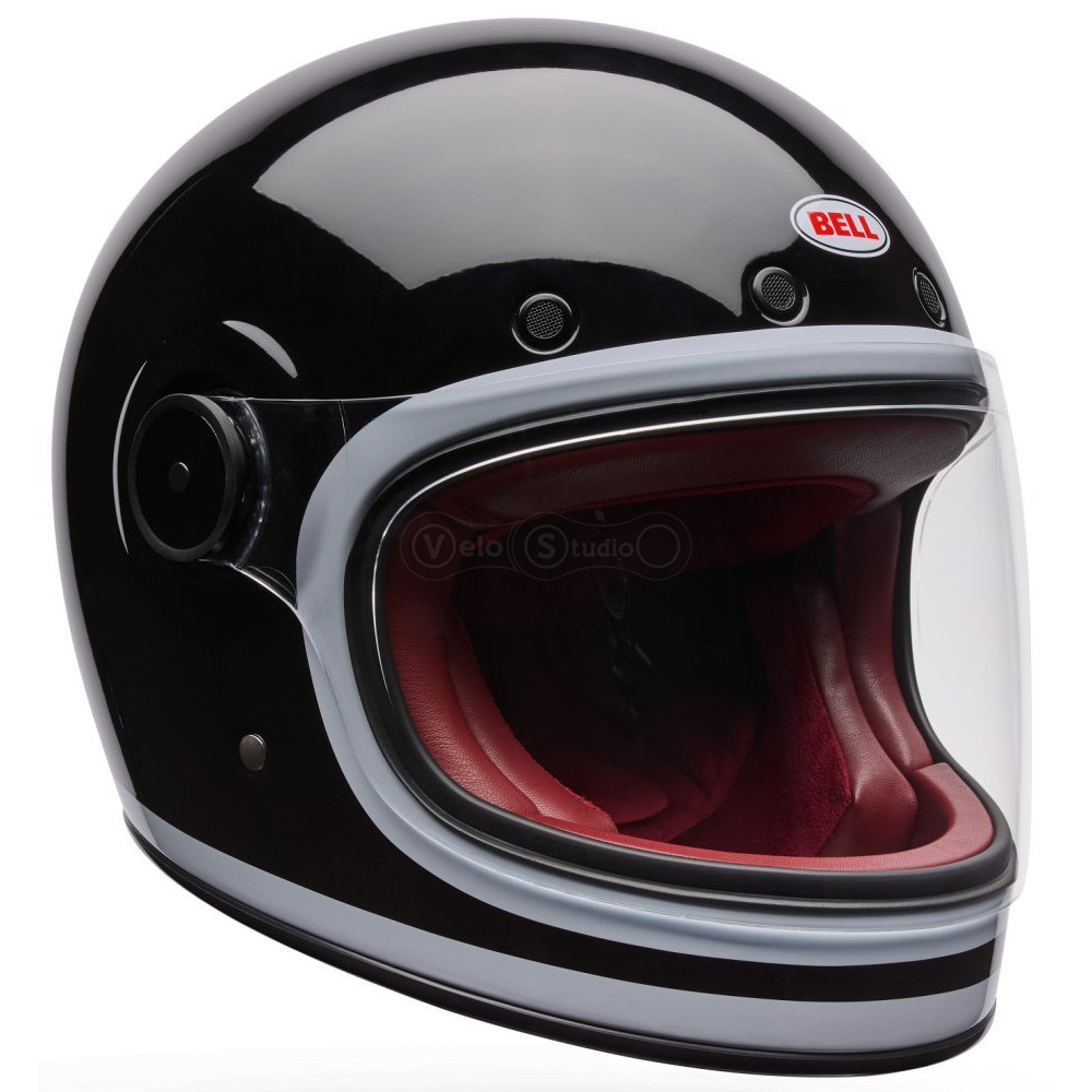 Ретро мотошлем BELL BULLITT GT Helmet - LANE [Black], M