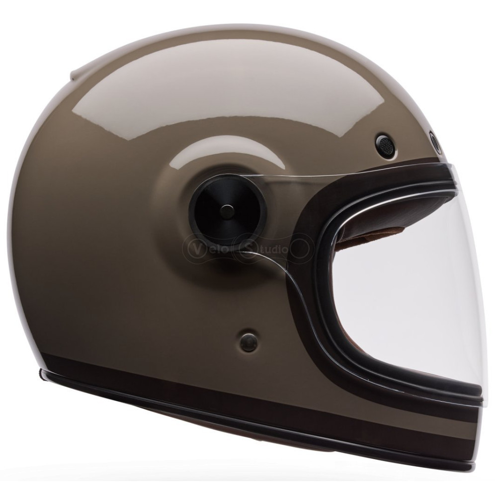 Ретро мотошолом BELL BULLITT GT Helmet - LANE [Mocha], S