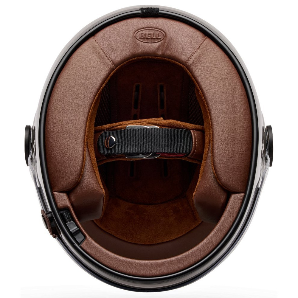 Ретро мотошолом BELL BULLITT GT Helmet - LANE [Mocha], S