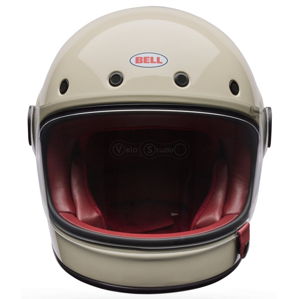 Ретро мотошолом BELL BULLITT GT Helmet - SOLID [Vintage White], L