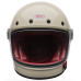 Ретро мотошолом BELL BULLITT GT Helmet - SOLID [Vintage White], L