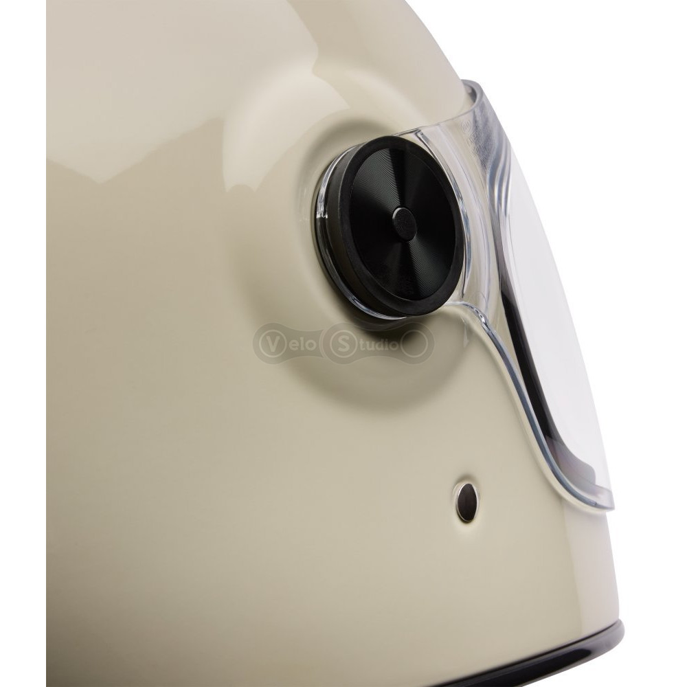 Ретро мотошолом BELL BULLITT GT Helmet - SOLID [Vintage White], L