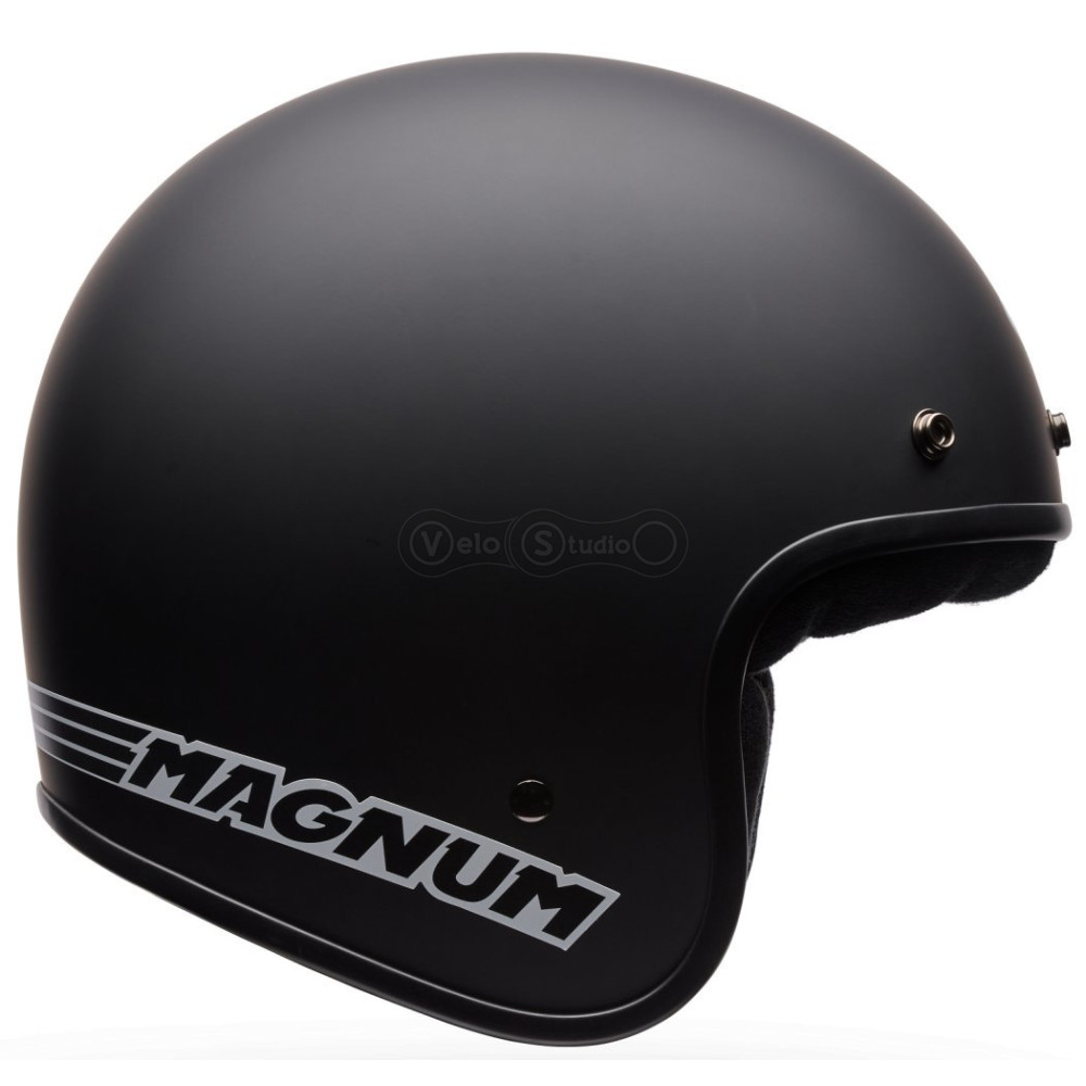 Ретро мотошлем BELL MAGNUM Helmet - MATTE [Black], L