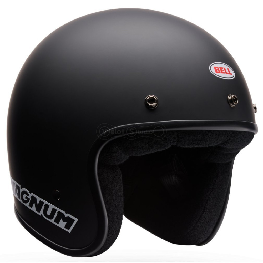 Ретро мотошлем BELL MAGNUM Helmet - MATTE [Black], L