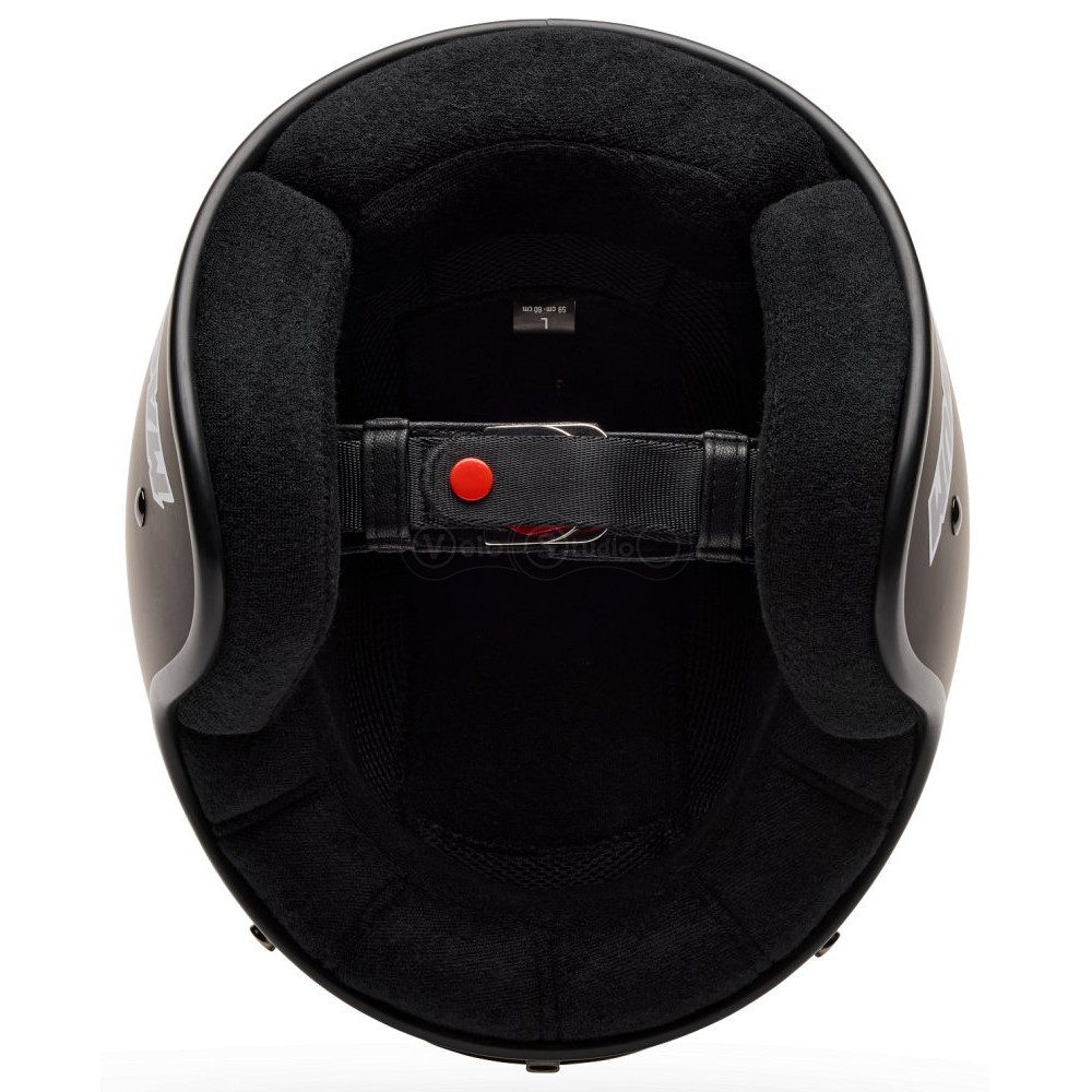 Ретро мотошлем BELL MAGNUM Helmet - MATTE [Black], L