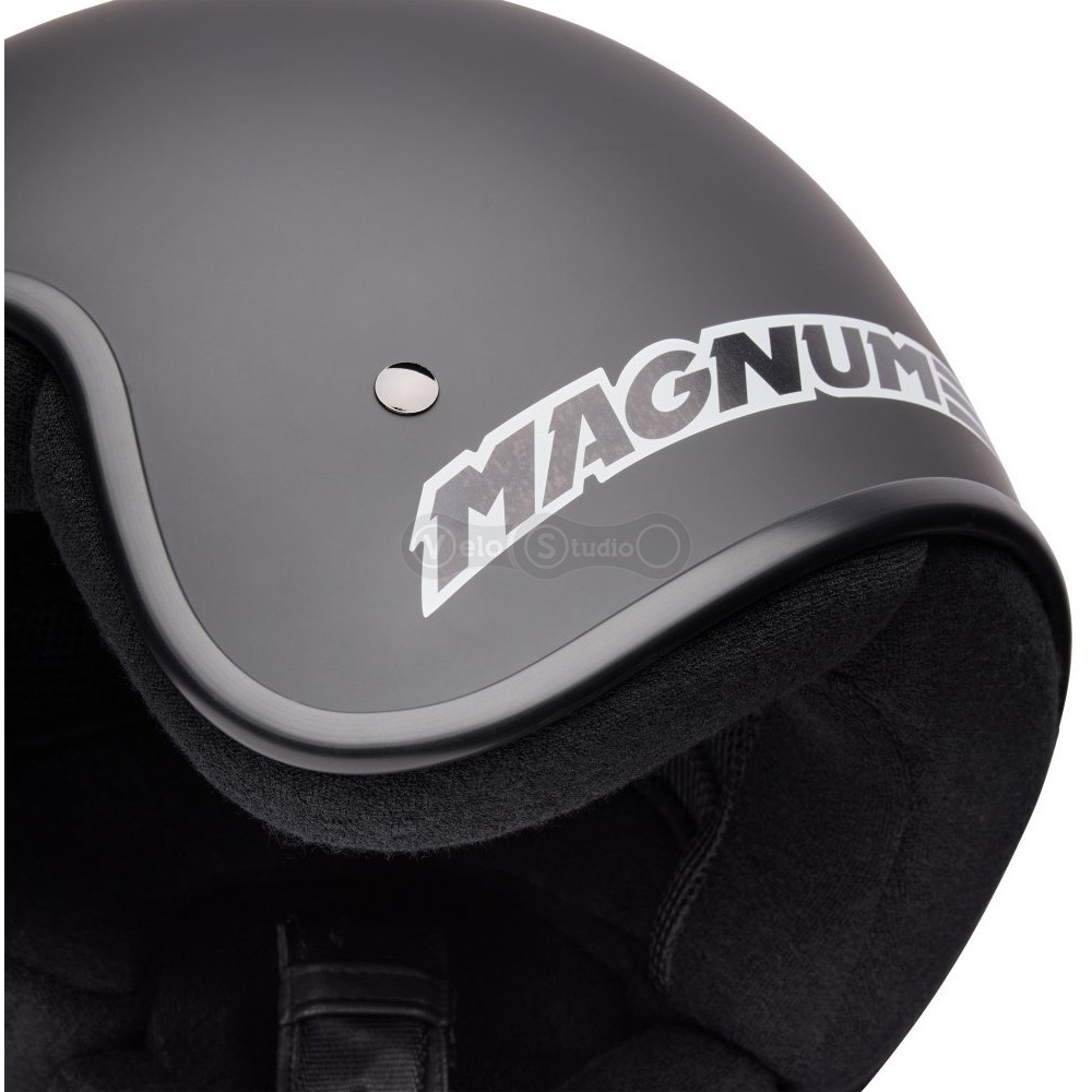 Ретро мотошлем BELL MAGNUM Helmet - MATTE [Black], L