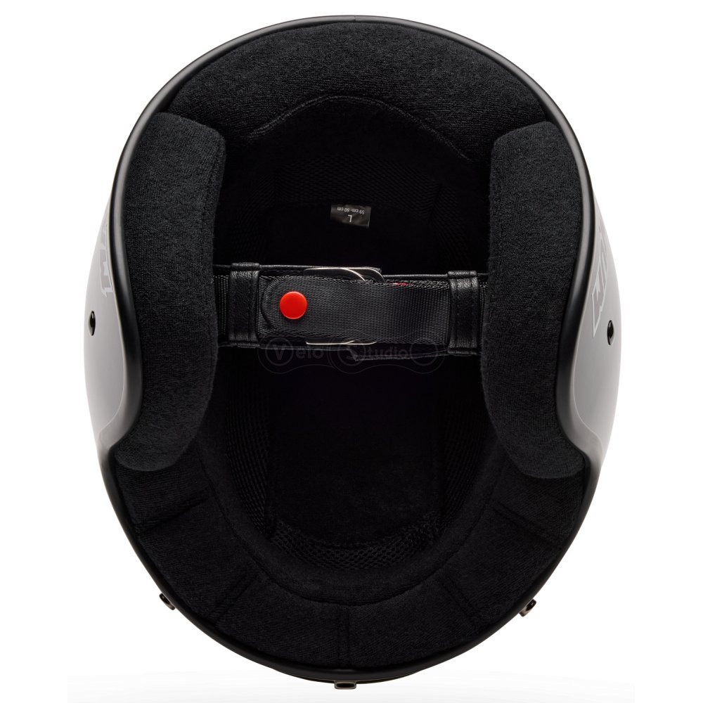 Ретро мотошолом BELL MAGNUM Helmet - SOLID [Black], M