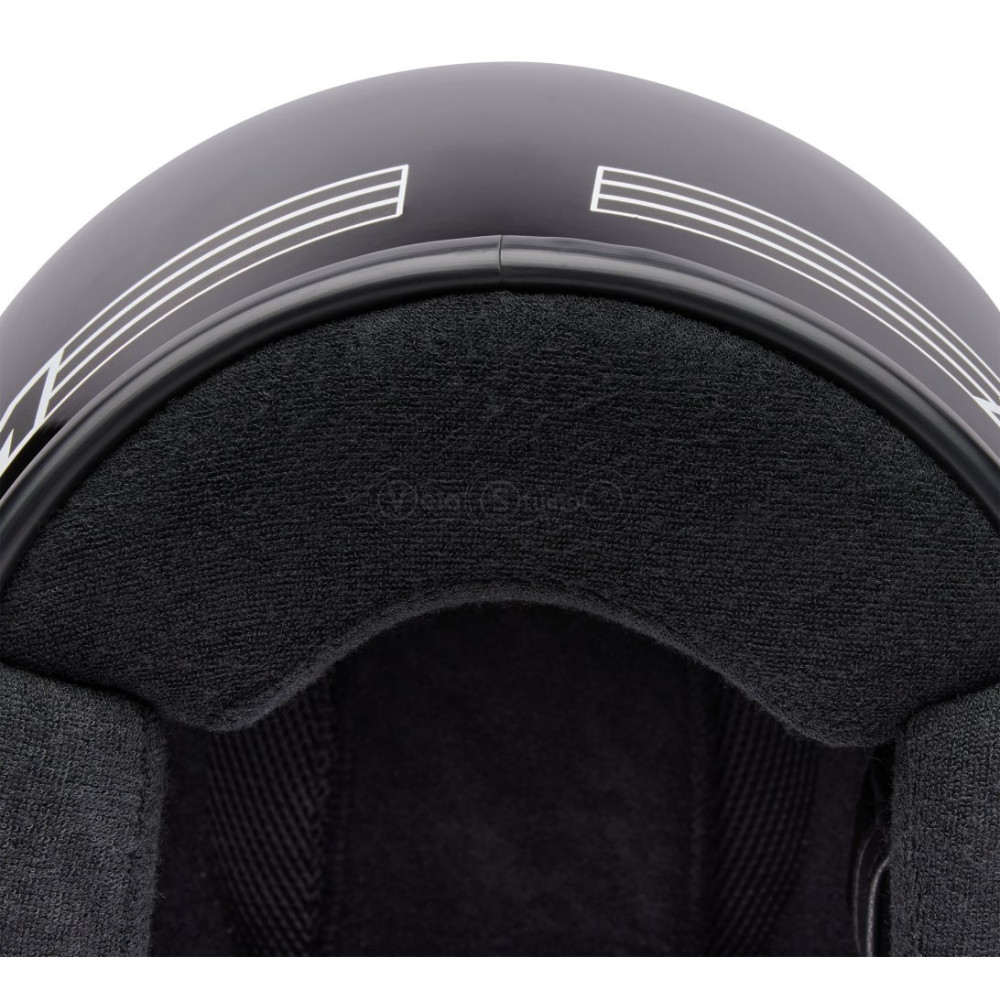 Ретро мотошолом BELL MAGNUM Helmet - SOLID [Black], M