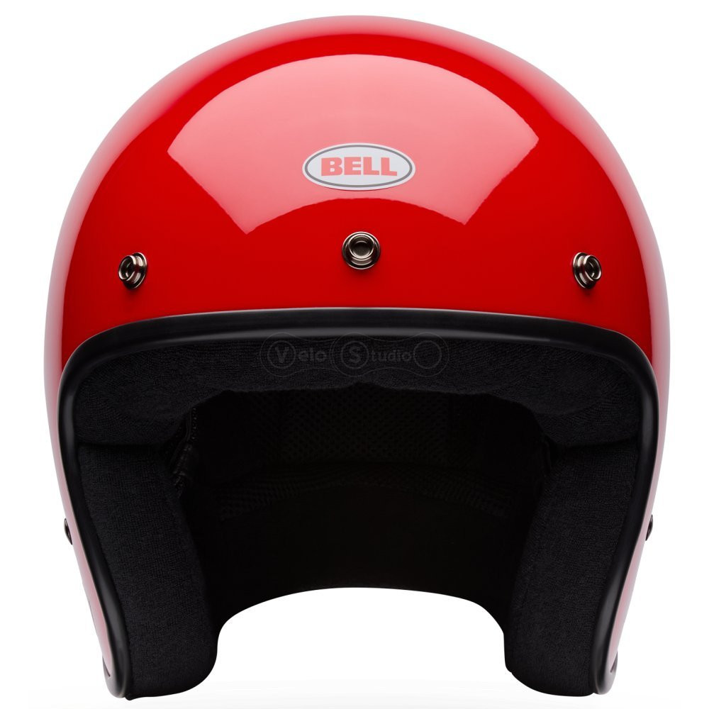Ретро мотошлем BELL MAGNUM Helmet - SOLID [Red], M