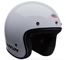 Ретро мотошолом BELL MAGNUM Helmet - SOLID [White], M