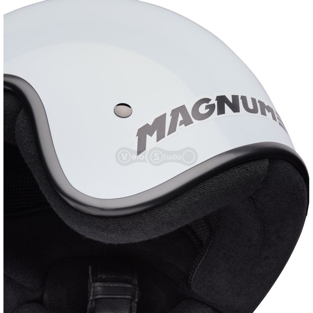 Ретро мотошлем BELL MAGNUM Helmet - SOLID [White], M