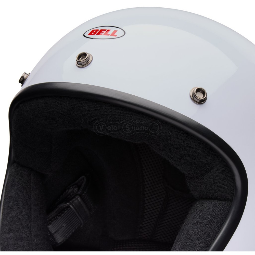 Ретро мотошлем BELL MAGNUM Helmet - SOLID [White], M
