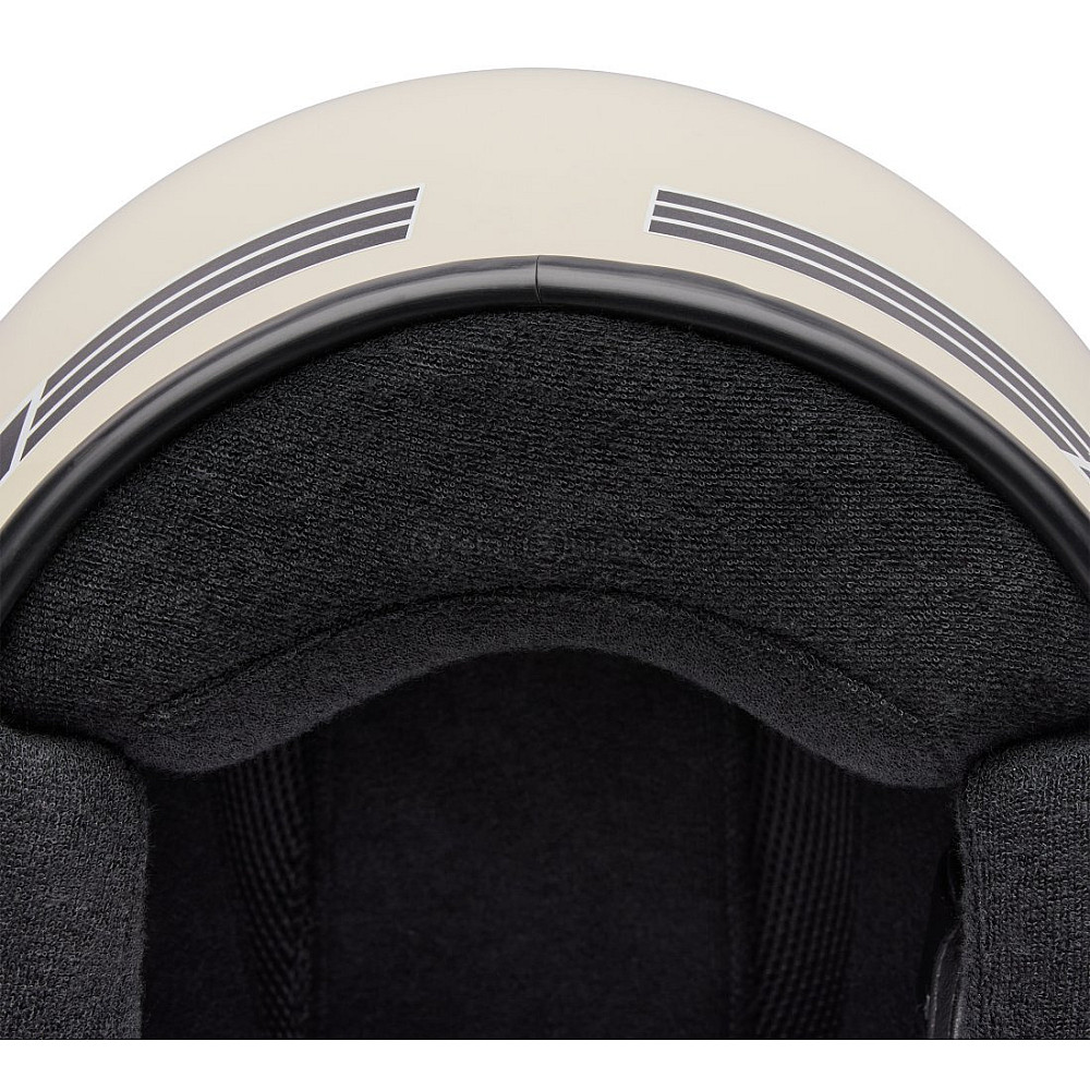 Ретро мотошлем BELL MAGNUM Helmet - SOLID [Vintage White], M