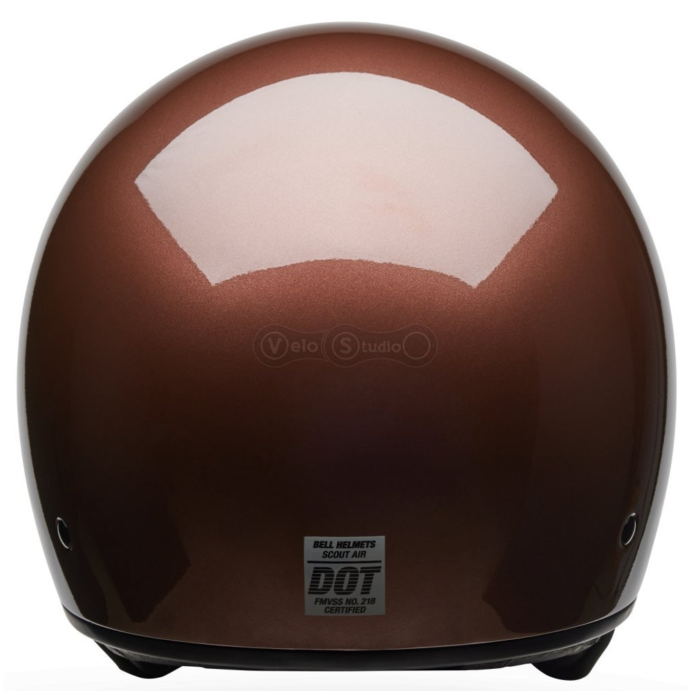 Ретро мотошлем BELL TX-501 Helmet - CLASSIC [Rootbeer], M