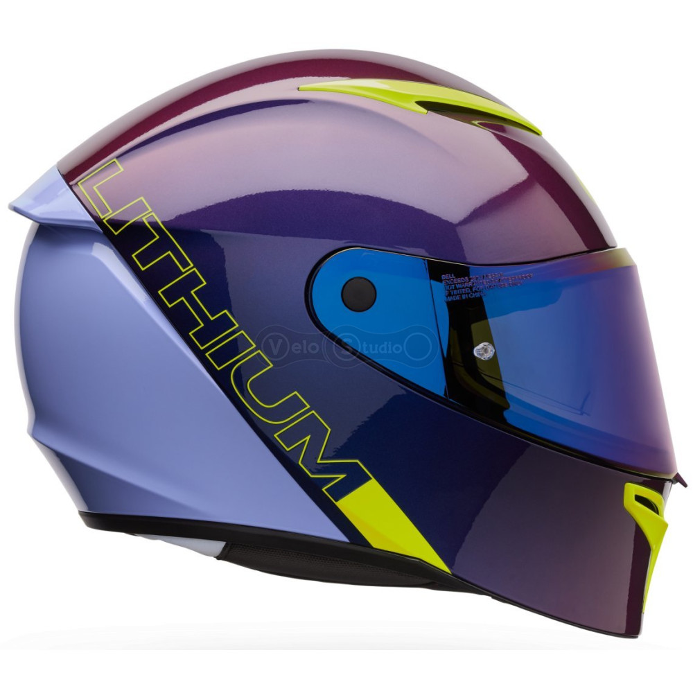 Мотошолом BELL LITHIUM MIPS Plus Helmet - DELTA [Purple], M