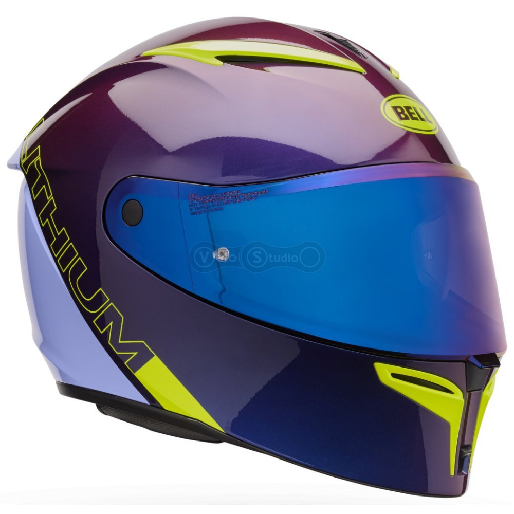 Мотошолом BELL LITHIUM MIPS Plus Helmet - DELTA [Purple], M