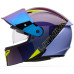 Мотошолом BELL LITHIUM MIPS Plus Helmet - DELTA [Purple], M