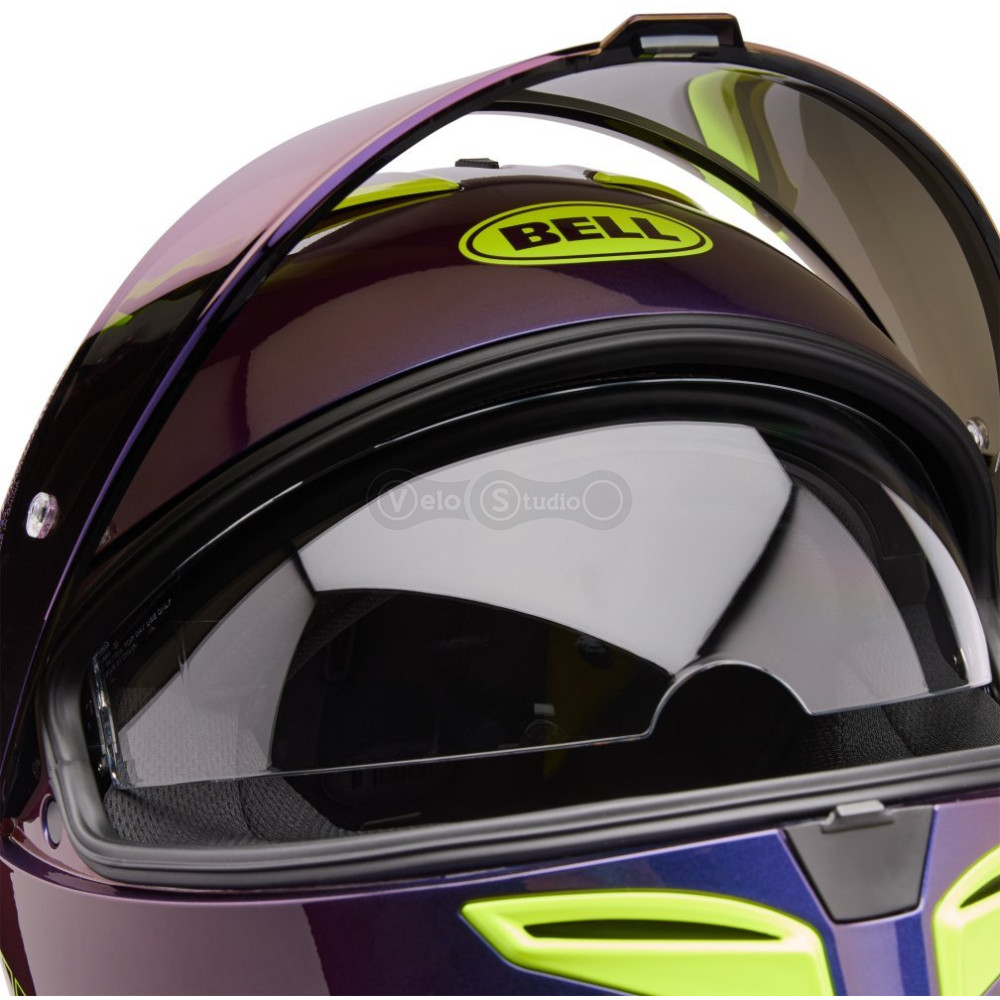Мотошолом BELL LITHIUM MIPS Plus Helmet - DELTA [Purple], M