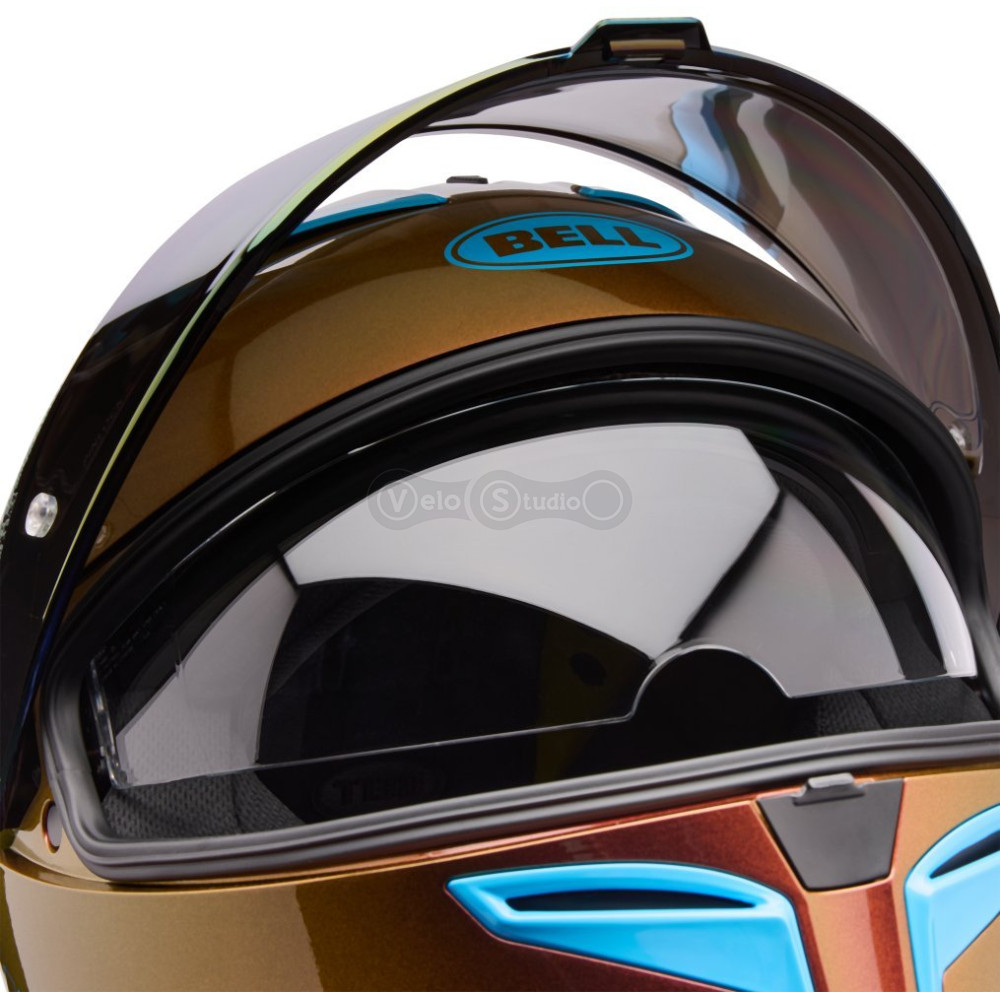 Мотошлем BELL LITHIUM MIPS Plus Helmet - DELTA [Sunburst], M