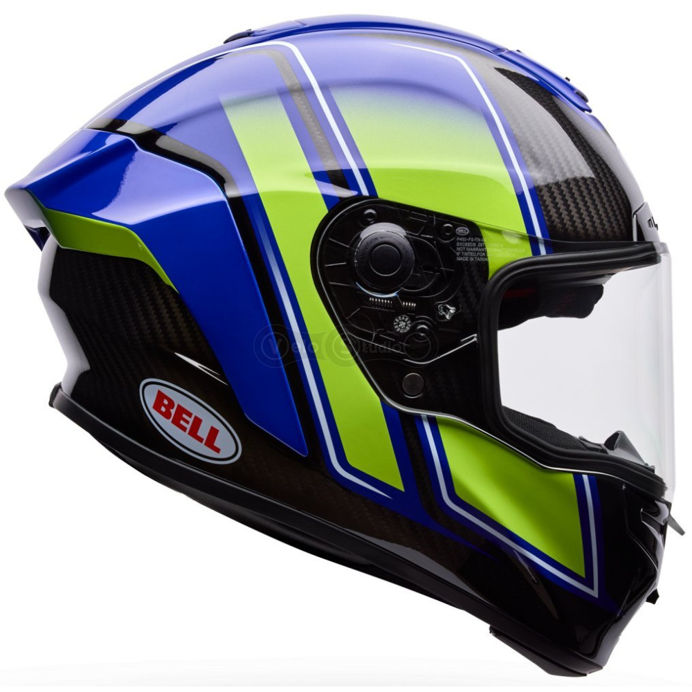 Мотошлем BELL RACESTAR DLX Flex Helmet - GRID [Blue], M