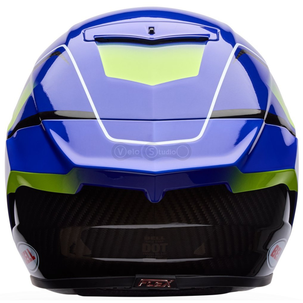 Мотошлем BELL RACESTAR DLX Flex Helmet - GRID [Blue], M