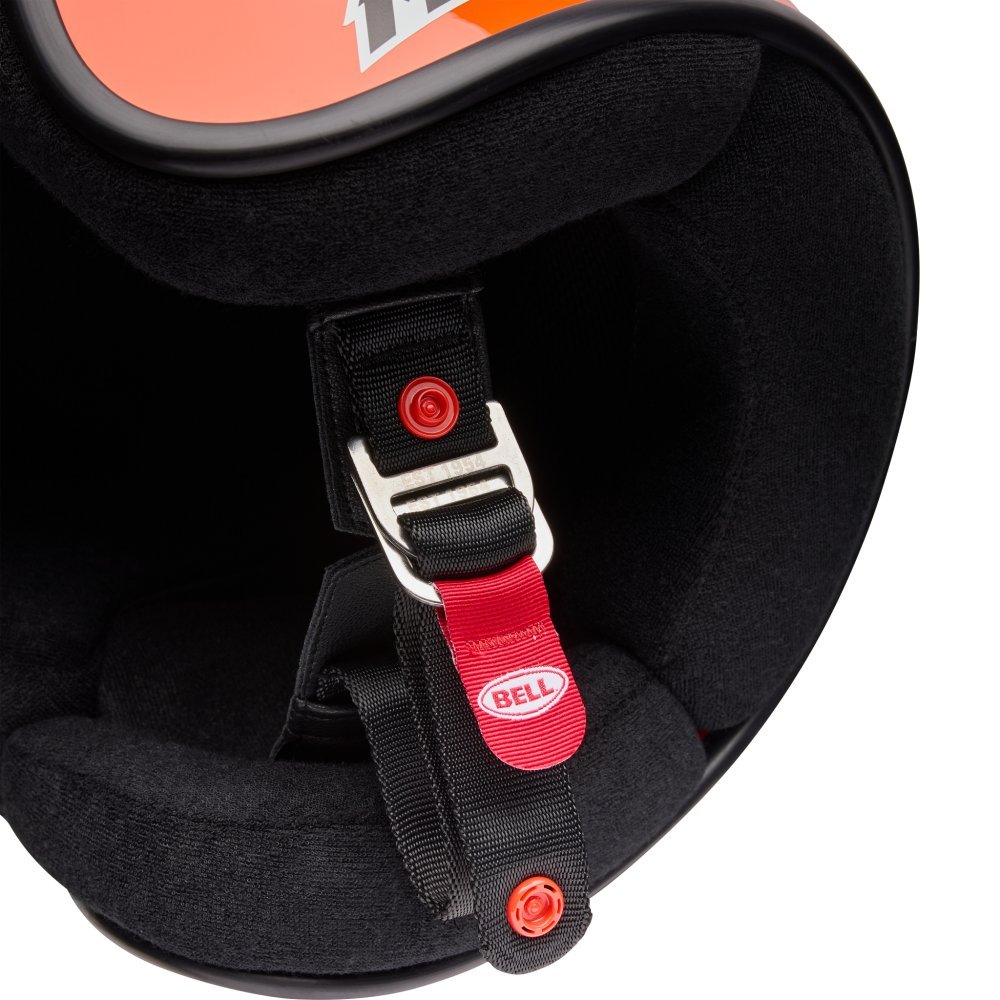 Ретро мотошлем BELL MAGNUM Helmet - SOLID [Orange], M