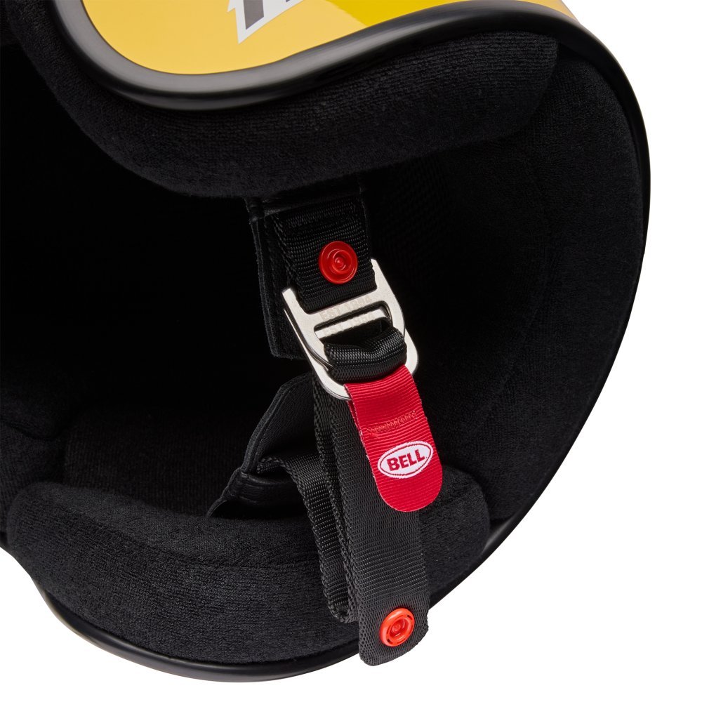 Ретро мотошлем BELL MAGNUM Helmet - SOLID [Yellow], M
