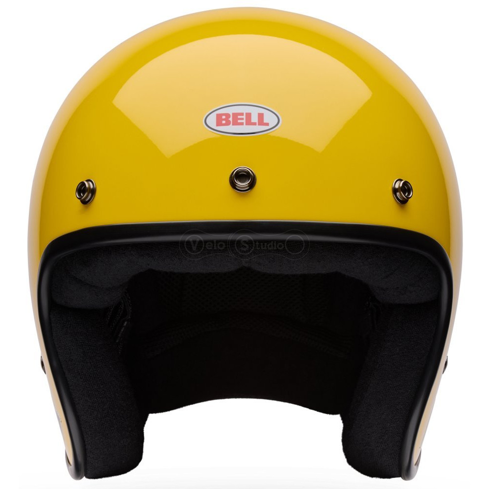 Ретро мотошлем BELL MAGNUM Helmet - SOLID [Yellow], M