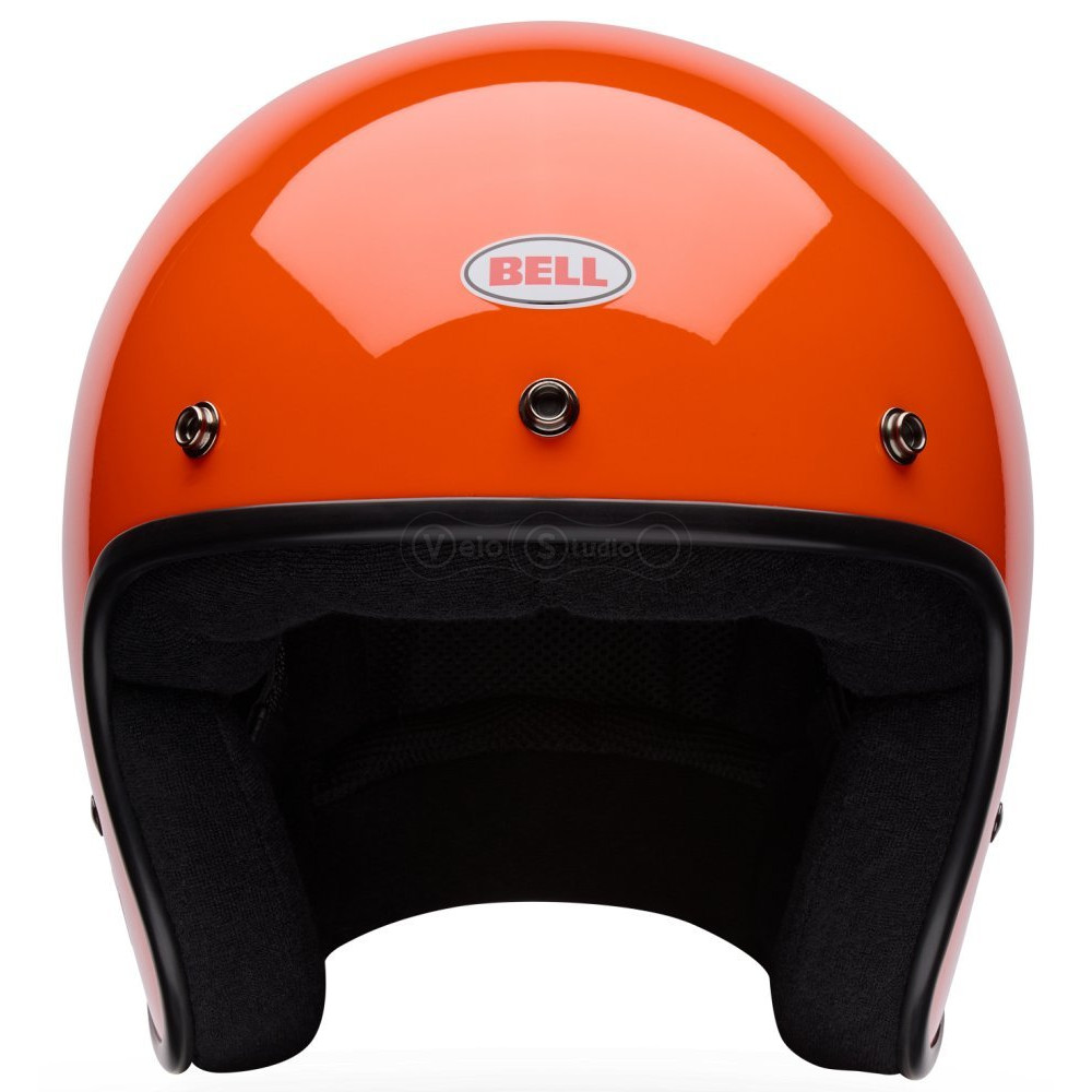 Ретро мотошлем BELL MAGNUM Helmet - SOLID [Orange], M