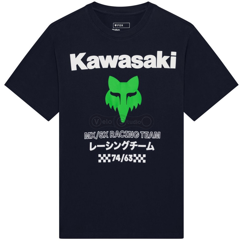 Футболка FOX Short Sleeve Tee - KAWI® [Midnight], M