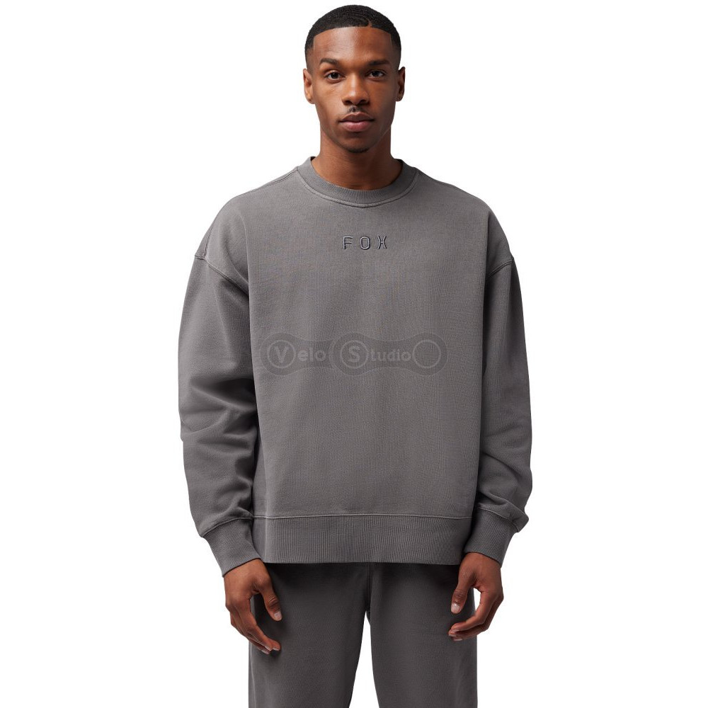 Толстовка FOX Oversize Fleece - WORDMARK [Pewter], M