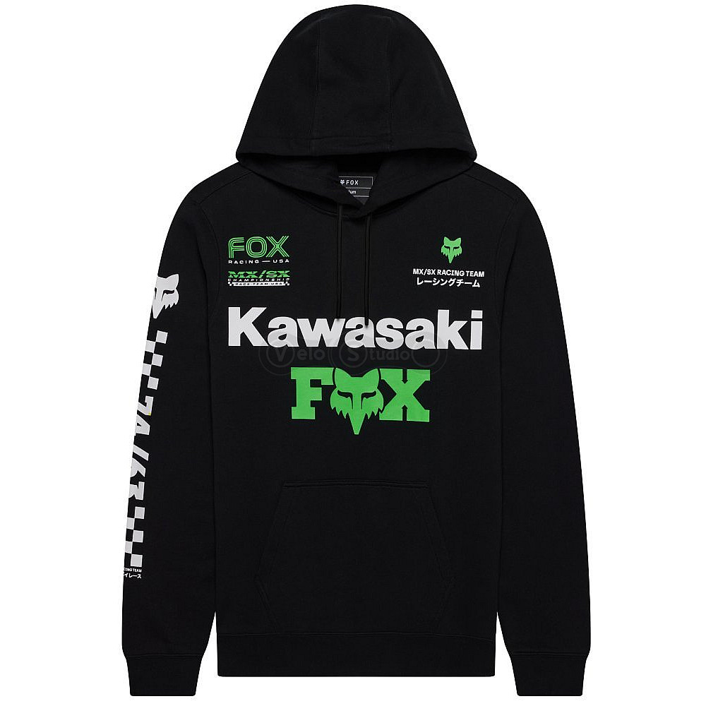 Толстовка FOX Hoodie - KAWI® [Black], M