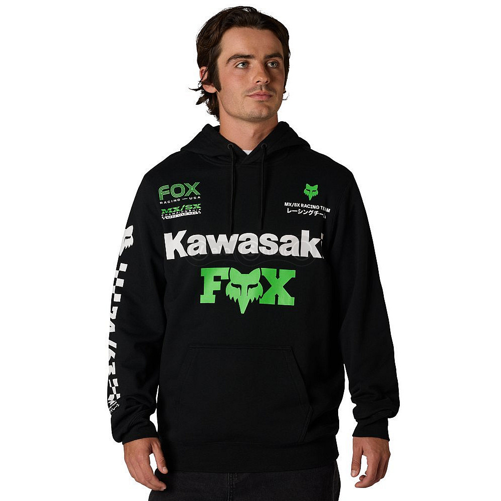 Толстовка FOX Hoodie - KAWI® [Black], M