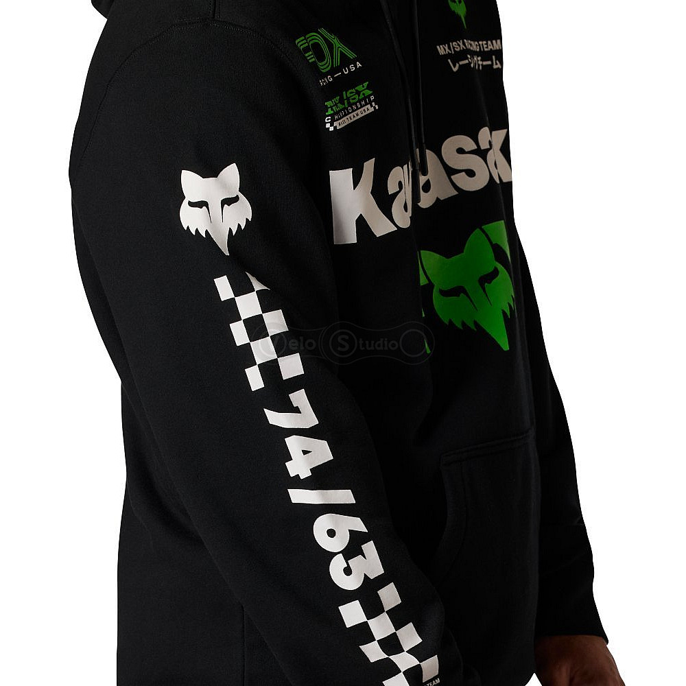 Толстовка FOX Hoodie - KAWI® [Black], M