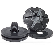 Гвинти BELL MX-10 Visor Screw Kit [Black], One Size