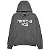 Толстовка FOX Oversize Zip Hoodie - MOTO-X [Graphite], M