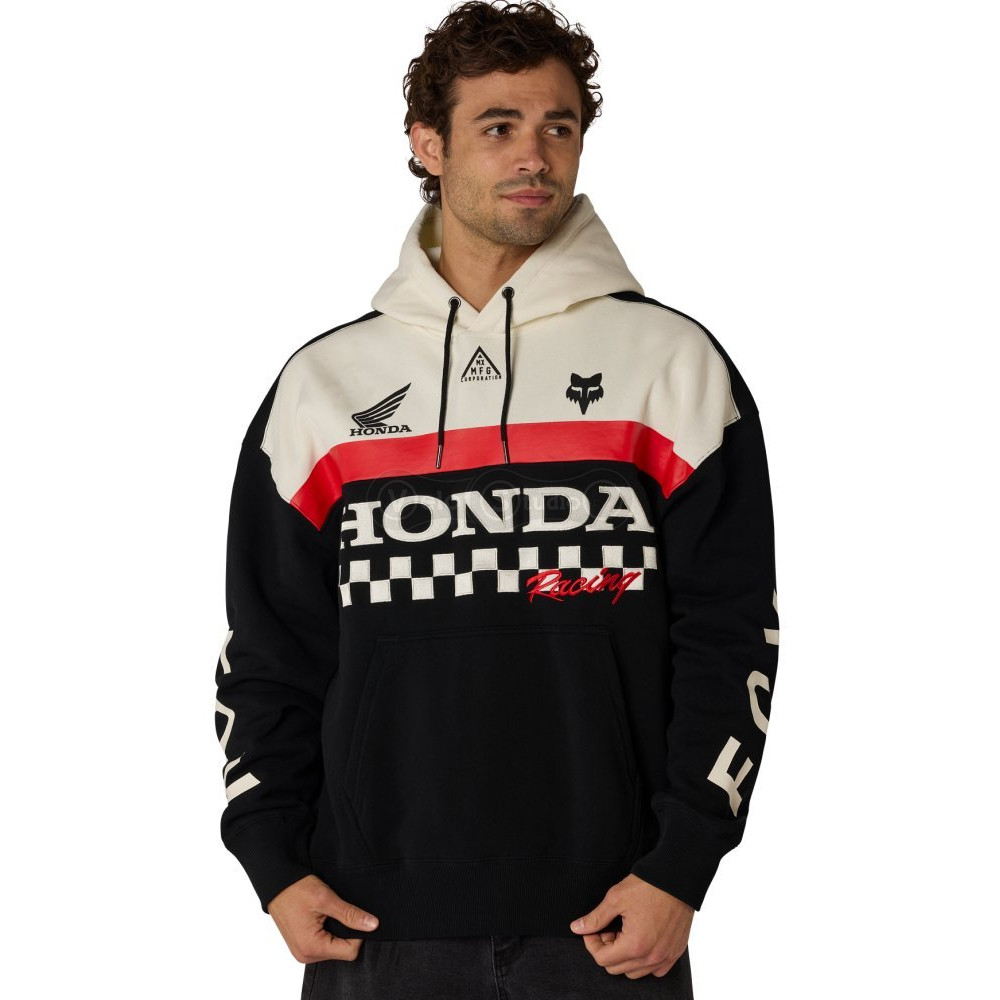 Толстовка FOX Hoodie - HONDA [Black1], M