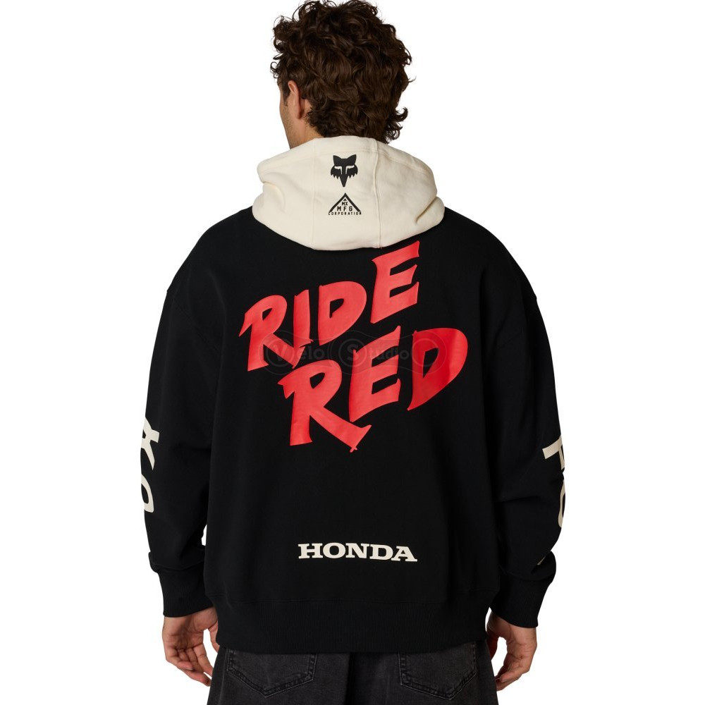 Толстовка FOX Hoodie - HONDA [Black1], M