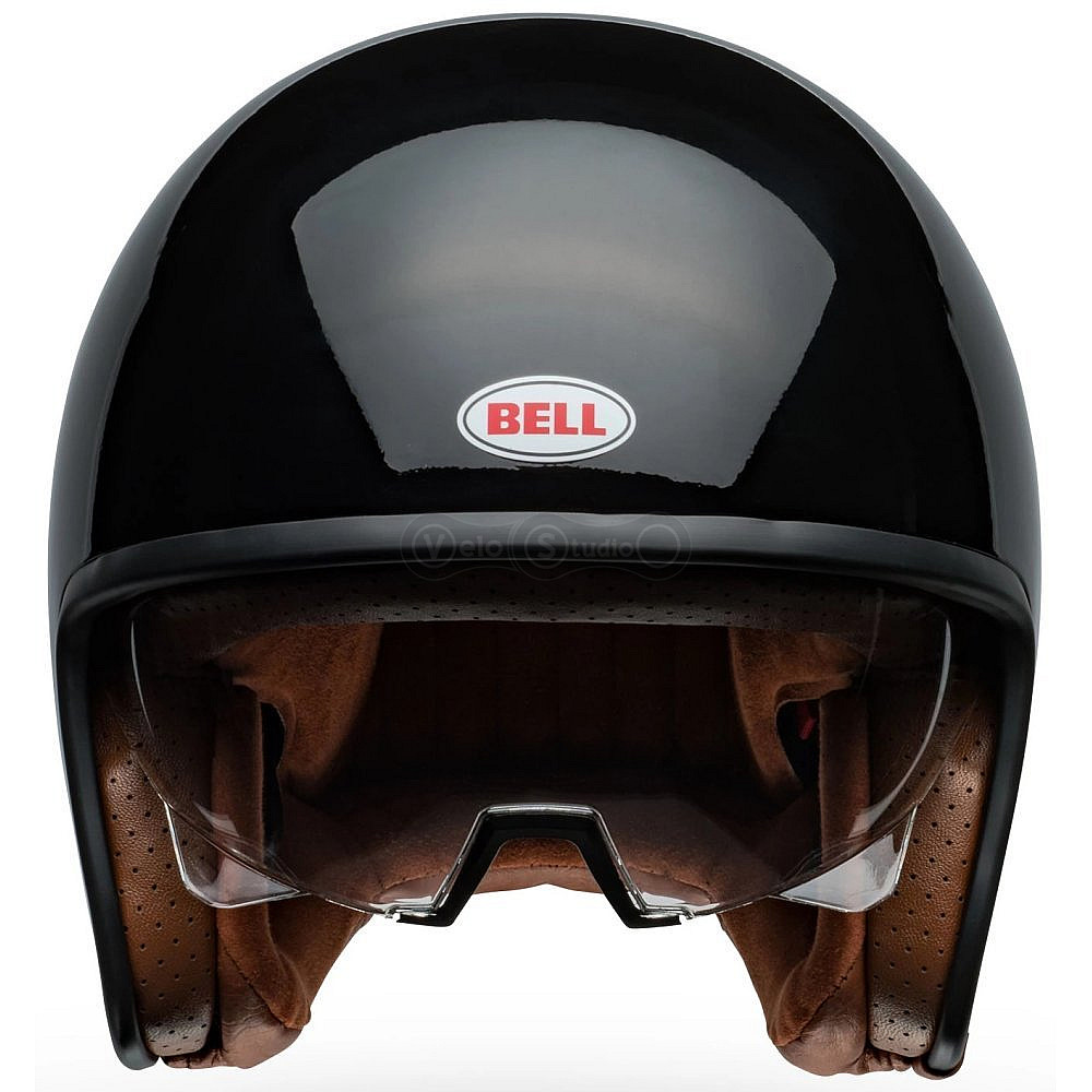 Ретро мотошлем BELL TX-501 Helmet - SOLID [Black], M